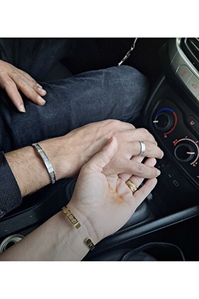 TAŞ DEVRİ HEDİYELİK Ayatul Kursi Written Steel Bracelet