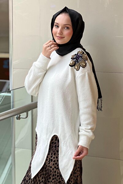 Missemramiss Violette Fleur Angora Blouse