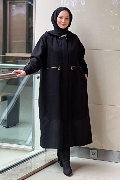 Ceremony Front Pockets with Flaps, Zippered Hood, Dubai Garnali Steel Cap