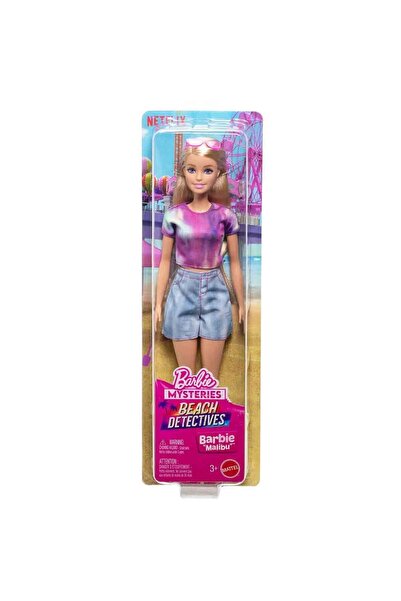Barbie JFV63 Malibu Bebek - Malibu -Barbie Mysteries: Beach Detectives