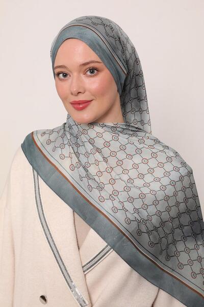 LuvenSara شال بيرجامو |   أزرق غامض