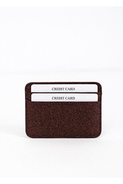 SHIKIRTI Γυναικεία θήκη για κάρτες διπλής όψης με λάμψη (Αποστολή σε κουτί)