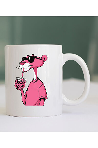 KUPORİA Pink Panther Design Mug