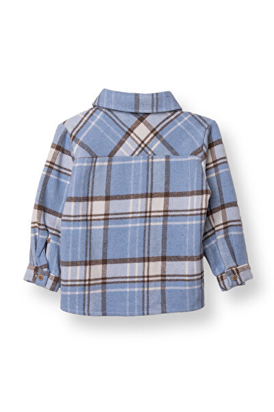 ebebek Hello Baby HelloBaby Erkek Bebek Mountain Explorer Gömlek Divitin Kapüşonlu Yaka Uzun Kol