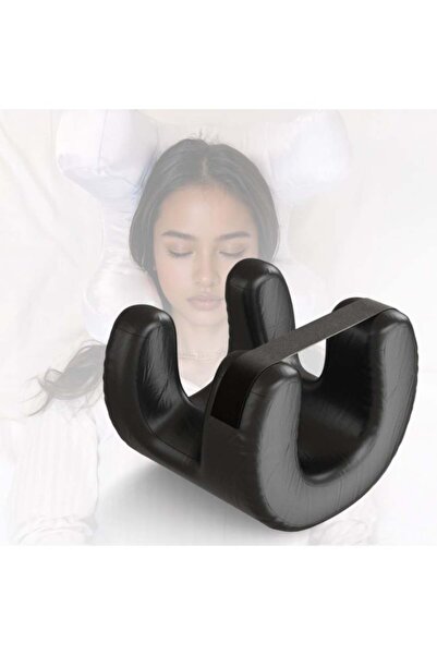 fulina Beauty Anti-Wrinkle Pillow,with Massage,11.6x12.6x10.4 in,for Side & Face Down Sleepers,Black