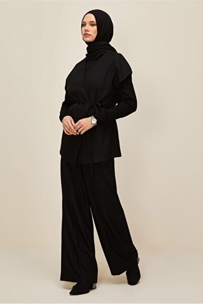 Alvina Belted Pants Suit 46020