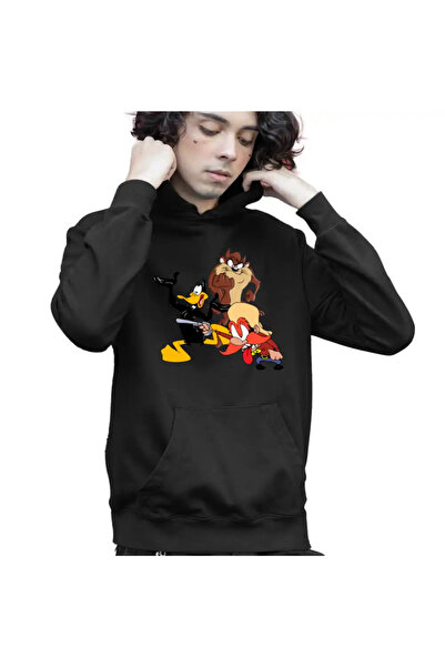 OEM Hanorac Copii Baieti Daffy Duck Tasmanian Devil Taz Yosemite Sam