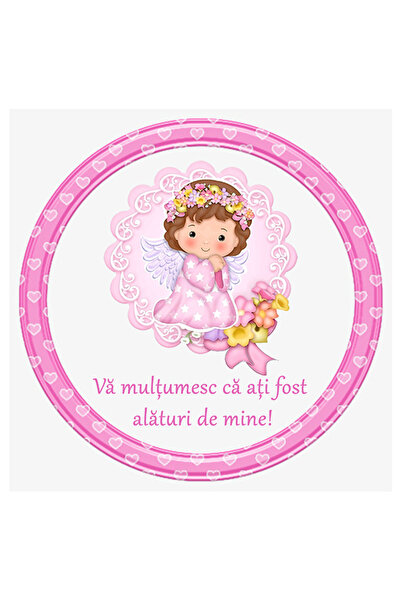 OEM Etichete marturii botez 20 - Set 50 buc.