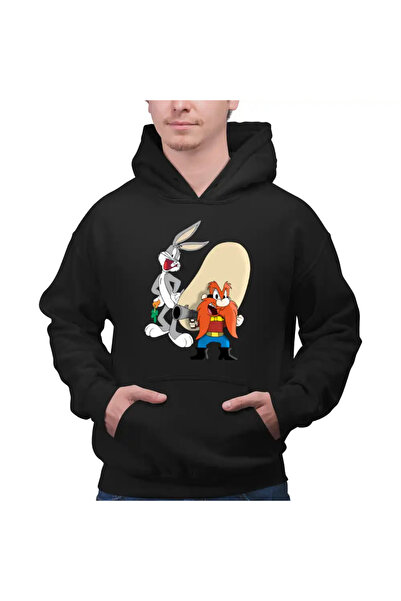 OEM Men's Hoodie Yosemite Sam Bugs Bunny