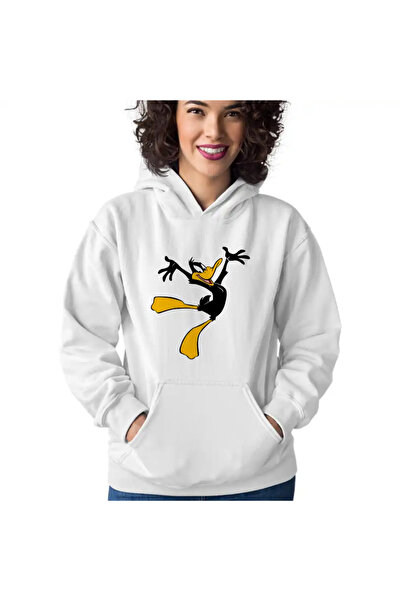 OEM Hanorac Femei Daffy Duck Ratoi Negru