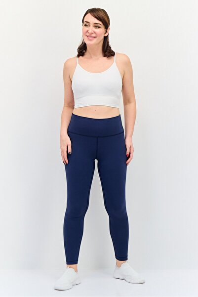 New Balance Women Sportswear Fit Pull On Training Leggings, Navy