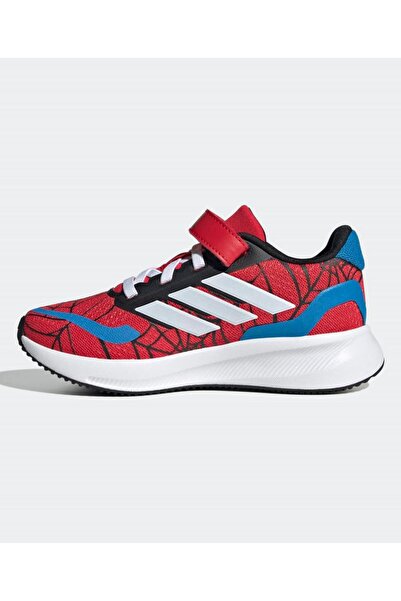 adidas x Marvel Spider-Man Runfalcon 3.0 Running Shoes - Pure Ruby/Cloud White/Bright Blue