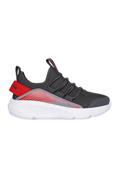 SKECHERS GO RUN ELEVATE-CHARCOAL RED