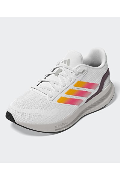 adidas Runfalcon 5 Lace Up Sneakers - White