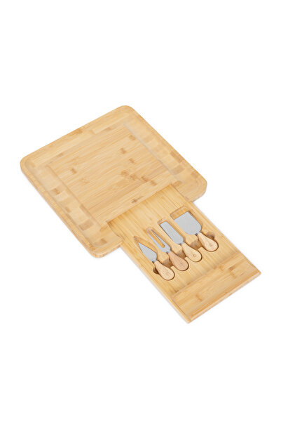 Other Serving board | RUMI | with 4 knives | 32x32 cm | 851587