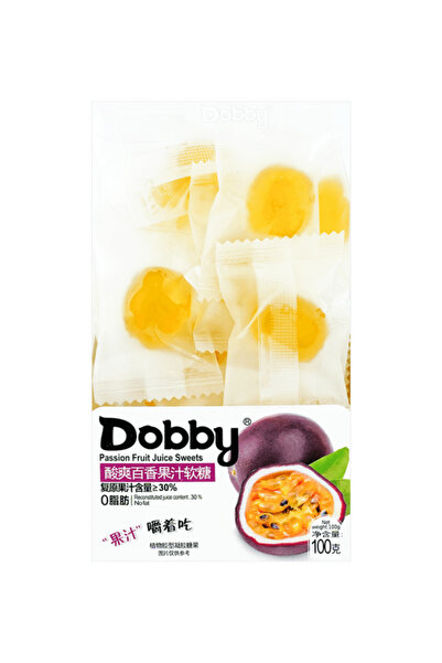 DOBBY عصير حامض حلو 100 جرام × 24