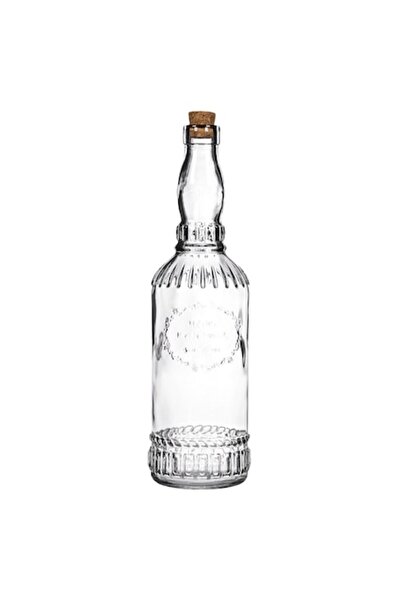 SHOPIENS Water Bottle, Home Fantasy, Cork Lid, Capacity 720ml, Transparent, MYONNA IT & E- COMMERCE ®