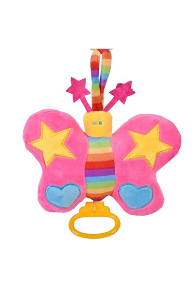 SHOPIENS Jucarie Muzicala pentru Patut, Fluture, Multicolor, 16 cm, MYONNA IT...