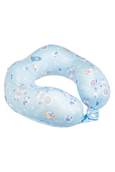 OSIM Pernă de călătorie Bleu Spatiu din spumă cu memorie pentru copii 22x22x8cm