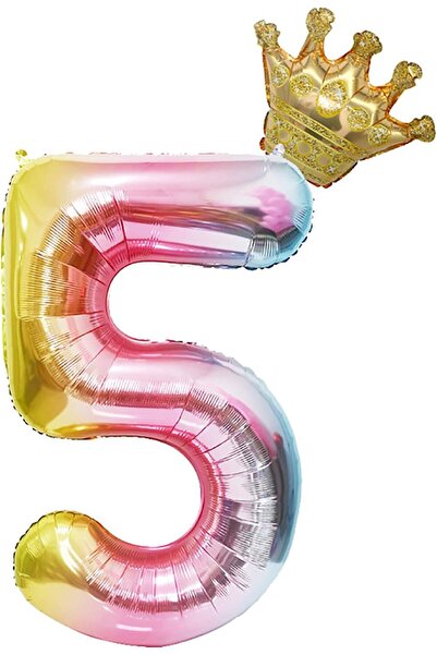 Falling In art Baloane pentru diferite ocazii, numere, 5, 101cm