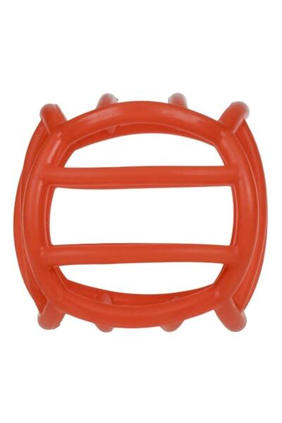 SHOPIENS Silicone Teething Toy, Ball, Red Color, Size 7 cm, MYONNA IT & E- COMMERCE ®