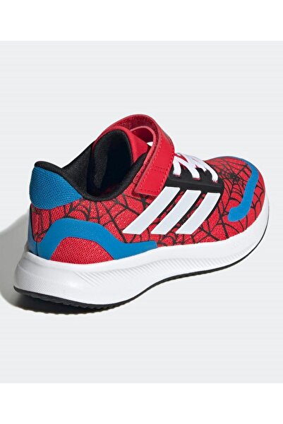 adidas x Marvel Spider-Man Runfalcon 3.0 Running Shoes - Pure Ruby/Cloud White/Bright Blue