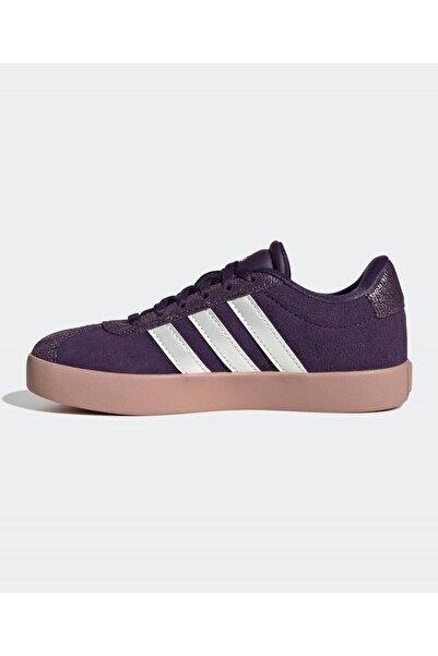 adidas VL Court 3.0 Lace Up Sneakers - Purple