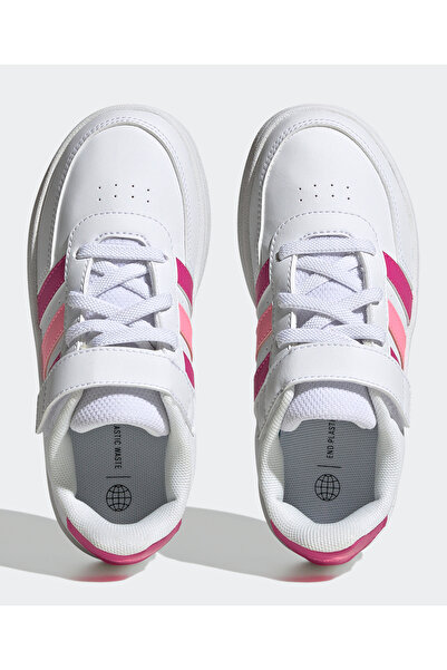 adidas Breaknet 2.0 CF Velcro Shoes - White, Pink