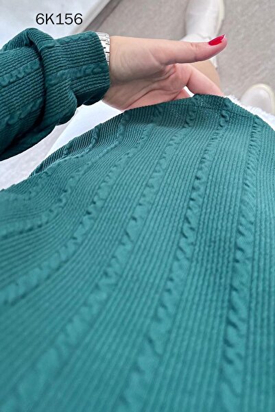 İnce Topuk V-Neck Veronica Knitwear Blouse 6K156