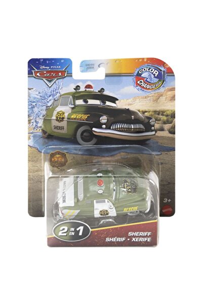 mattel Cars Sheriff Car With Color Changing Lights