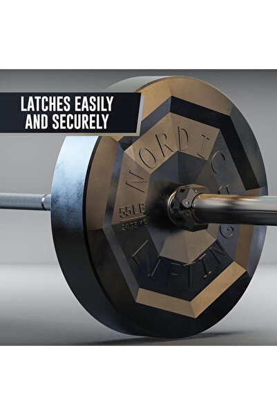 OEM Adjustable safety bars for Olympic weight bars, set of 2 pieces with 2 hanging nails