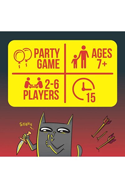 Exploding Kittens Board game Power Hungry Pets lb. English