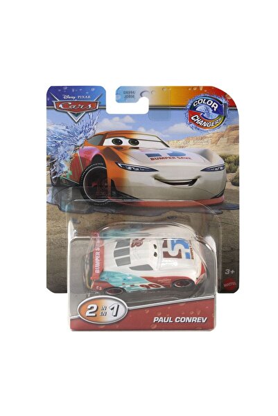 mattel Cars Paul Conrev Color Changing Car