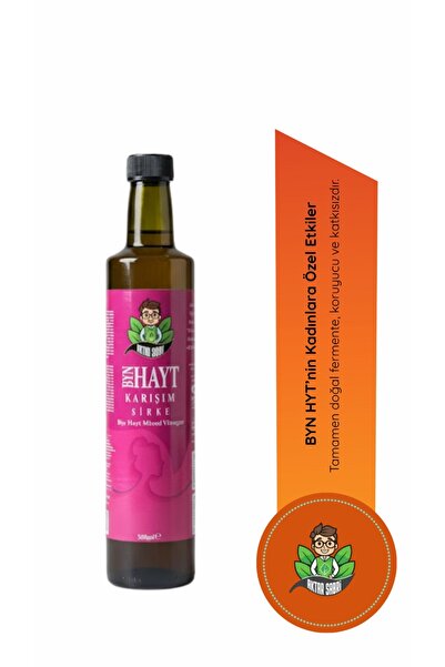 aktar sabri Sirke BYN HYT – Hayıt Otu, Aslan Pençesi ve Civanperçemi Sirke Karışımı 500 ml