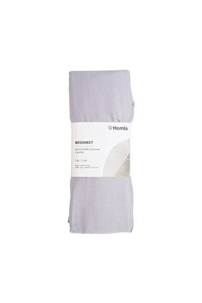 Other Fitted sheet | DANIELLE | satin gray | 90x200 cm | 855325