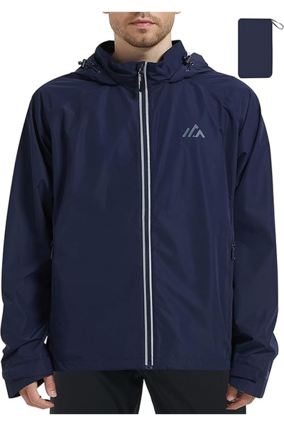 OEM Men's waterproof sports jacket, blue color XL