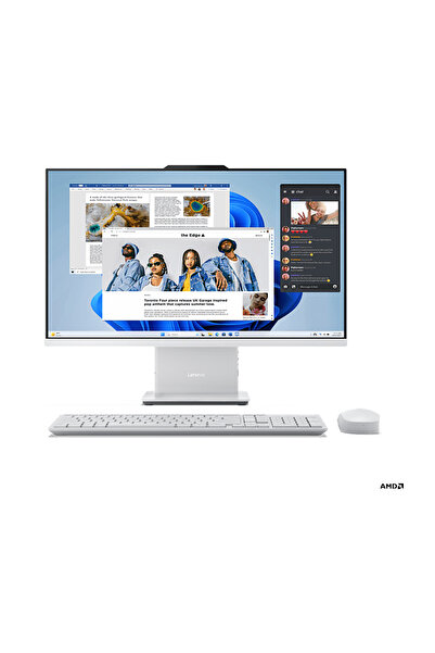 LENOVO IdeaCentre AIO AMD Ryzen 5 7535HS 8GB 512GB SSD 27" FHD W11 All in One Bilgisayar F0HQ001YTR