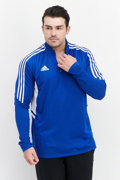 adidas Men Sportswear Fit Training Sweatshirt, Blue