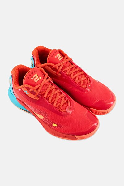 New Balance Men BBKLSWB4 Lace Up Basketball Shoes, Red