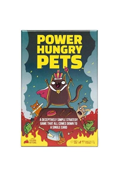 Exploding Kittens Board game Power Hungry Pets lb. English