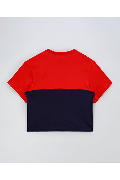 adidas Colorblock T-Shirt - Vivid Red