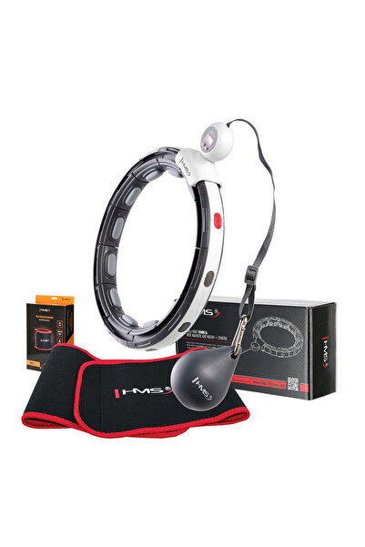 Other SET HULA HOOP MAGNETIC NEGRU HHM15 CU GREUTATE + CONTRAT HMS + SUPORT D...