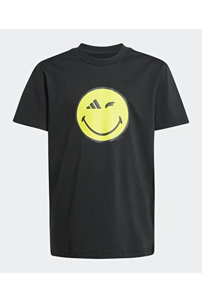 adidas تي شيرت X SMILEYWORLD GRAPHICS - أسود