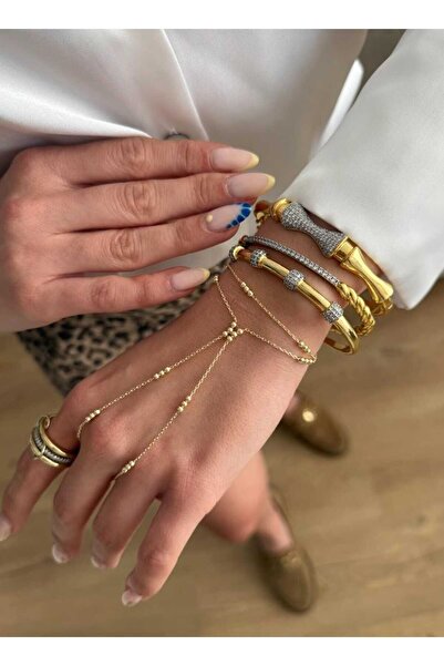 Bubbleatelier Çelik dorika şahmeran bileklik