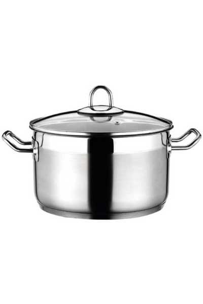 Hascevher قدر طهي أربيل من الفولاذ المقاوم للصدأ 26 × 16 سم