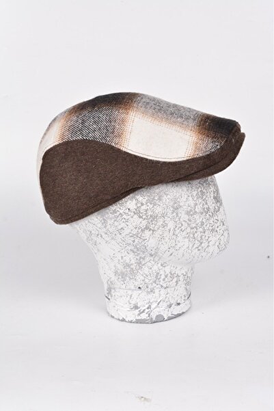 mercantoptan Winter Lumberjack Luxury Wool London Model British Men's Cap Hat