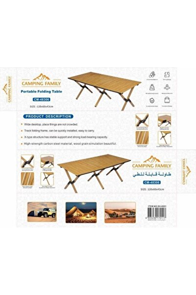 Gnoes Excellent picnic table, size 120cm x 60cm x 43cm