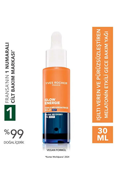 Yves Rocher Melatonin Etkili Işıltı Veren Gece Bakım Yağı 30 ml