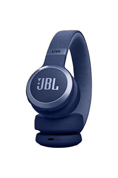 JBL Căști audio wireless on-ear LIVE 670NC, True Adaptive NC, Bluetooth, Multi-Point, Albastru