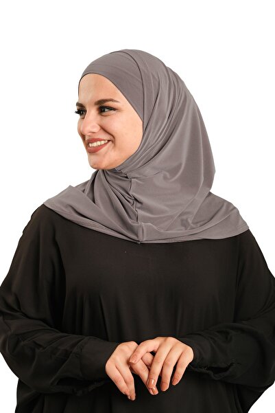 HÜRREM BONE Μινκ Πρακτικό Έτοιμο Κασκόλ Με Σωλήνες Διπλό Τεσεττούρ Κασκόλ Sandy Plain 2501_10